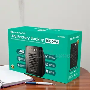 Lightwave 1000va Ups With Automatic Regulation and Power Surge Guard