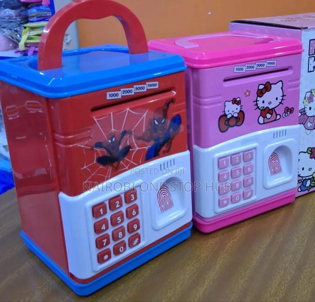 Electronic Piggy Bank With Cute Design - main view