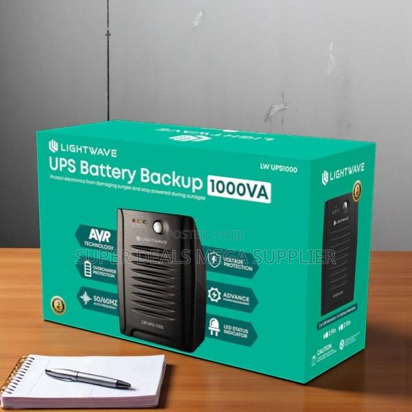 Lightwave 1000va Smart Ups Automatic Voltage Control With Led Status