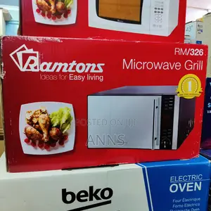 Ramtons 25 Litres Microwave With Grill Rm326 (Silver)