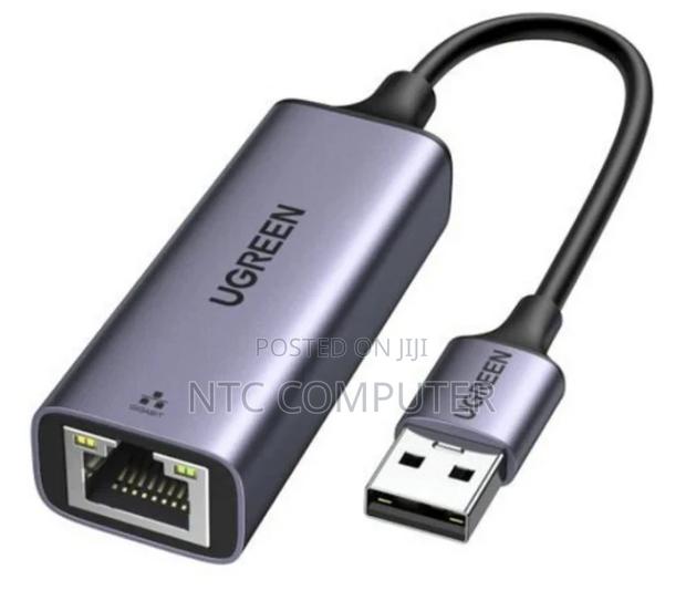 Ugreen Usb-a 3.0 to Rj45 Gigabit Ethernet Adapter (Space Gray) -Cm209