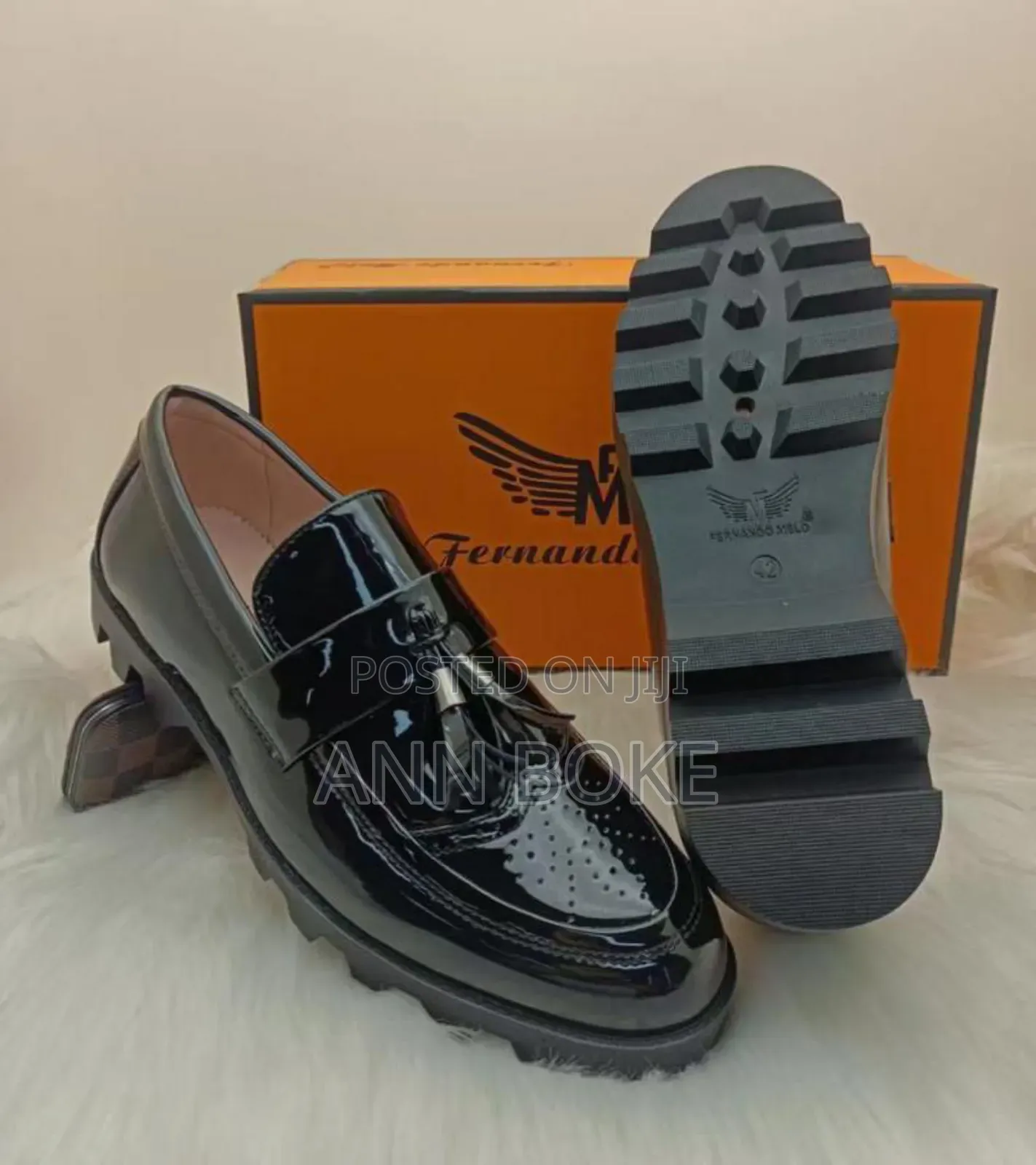Glossy Loafers Sizes 40-45