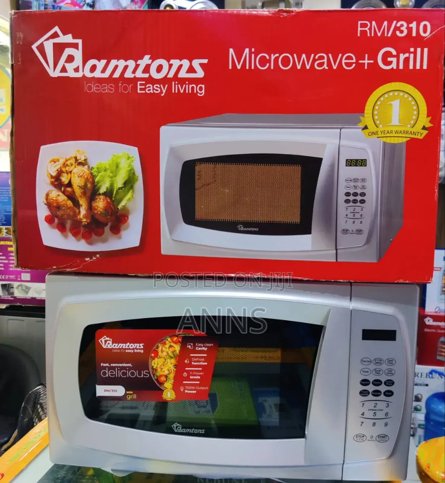 *Ramtons Microwave Digital 20litres With Grill Rm310 at 8,500*
Hot Deal