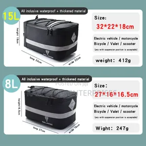 Bicycle Rear Carrier Camel Bags