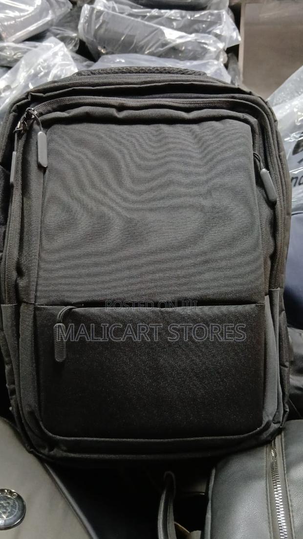 Slim Smart Urban Backpack- Black - main view