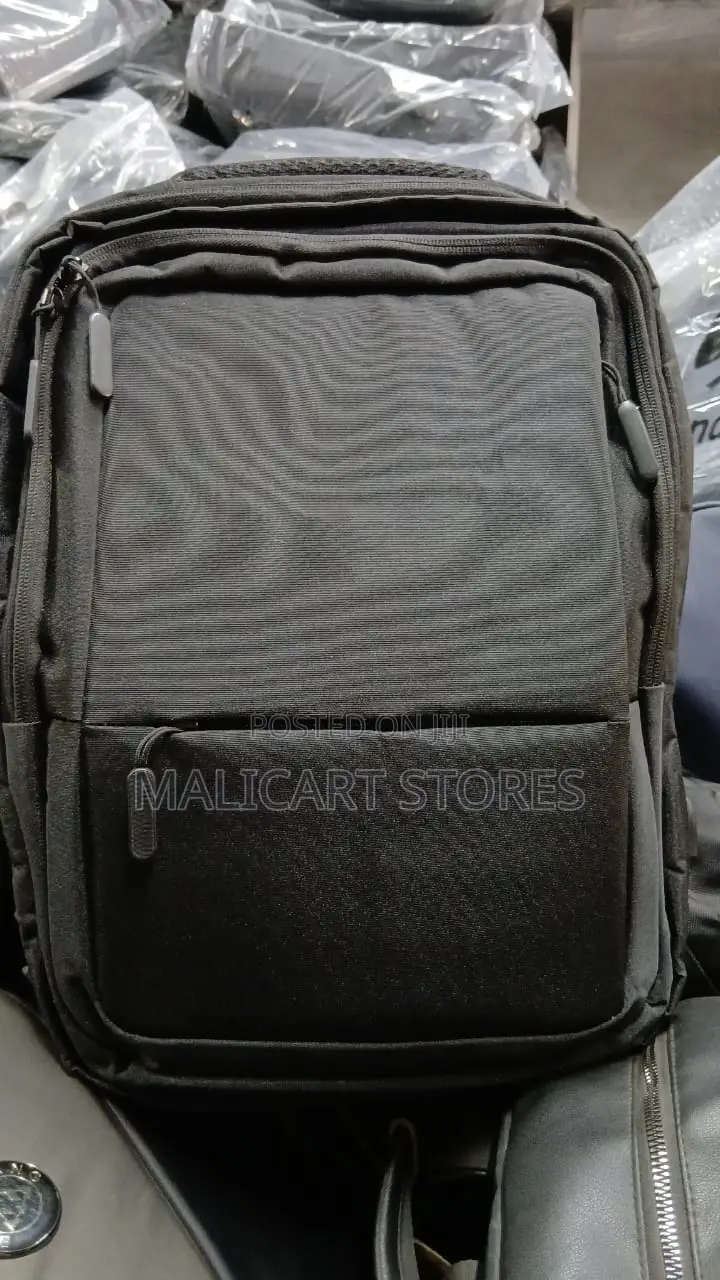 Slim Smart Urban Backpack- Black