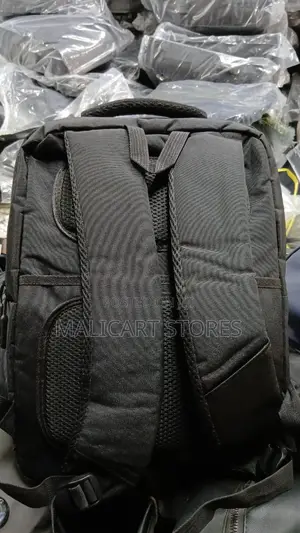 Slim Smart Urban Backpack- Black