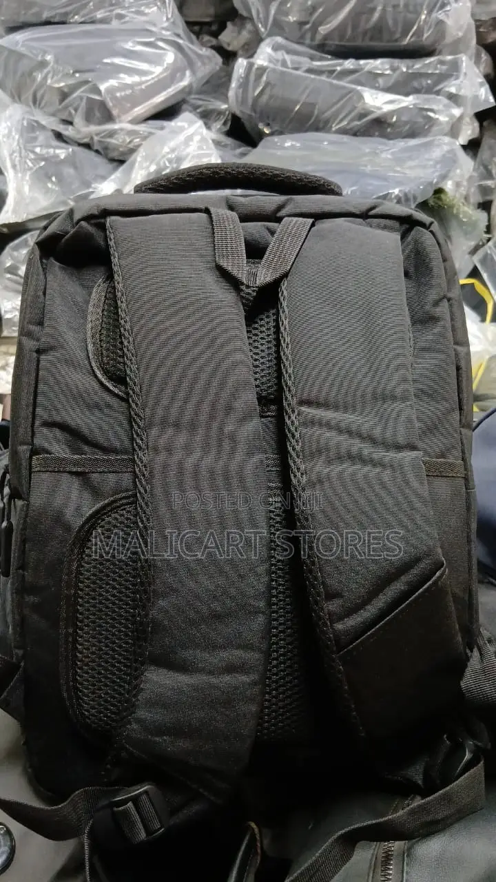 Slim Smart Urban Backpack- Black