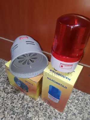 Motor Siren and Warning Light for Emergency Vehicle and Building
