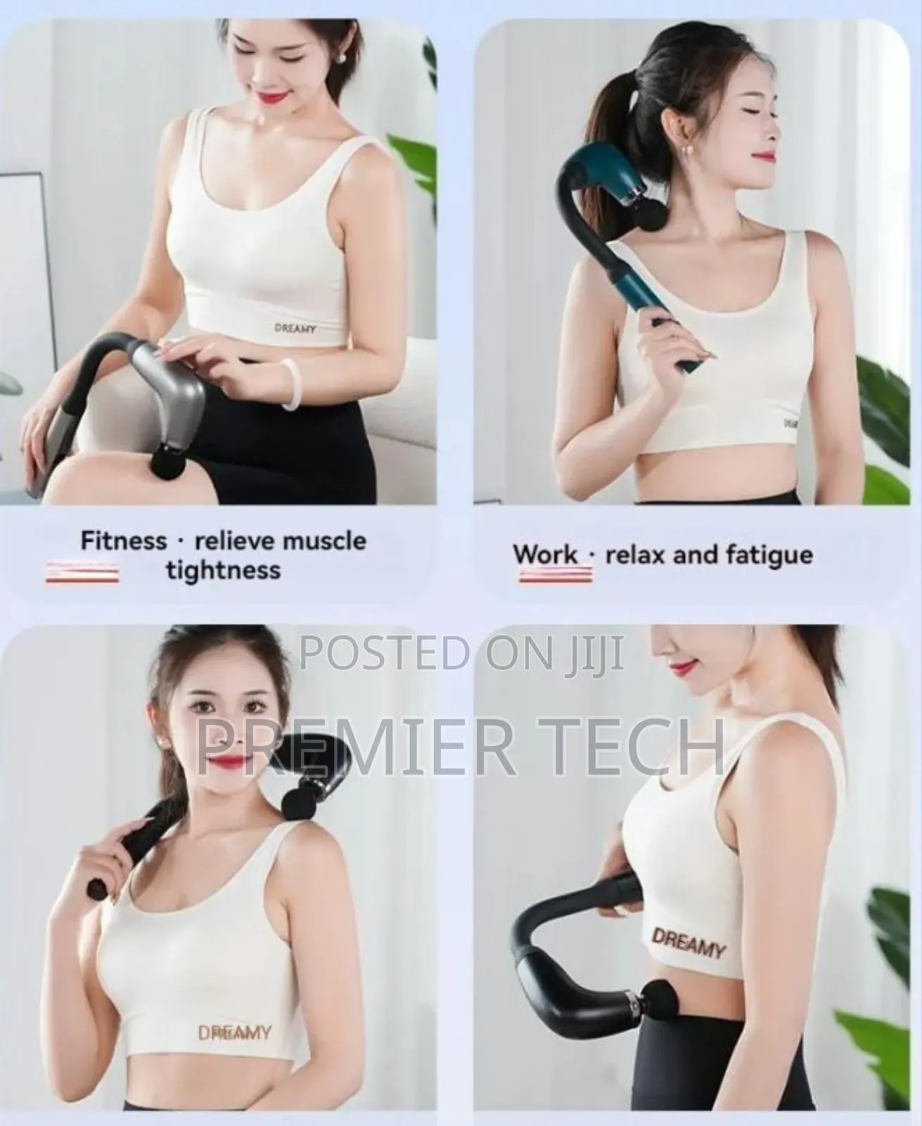 Fascial Gun Massager Handle and Elbow 3 Model