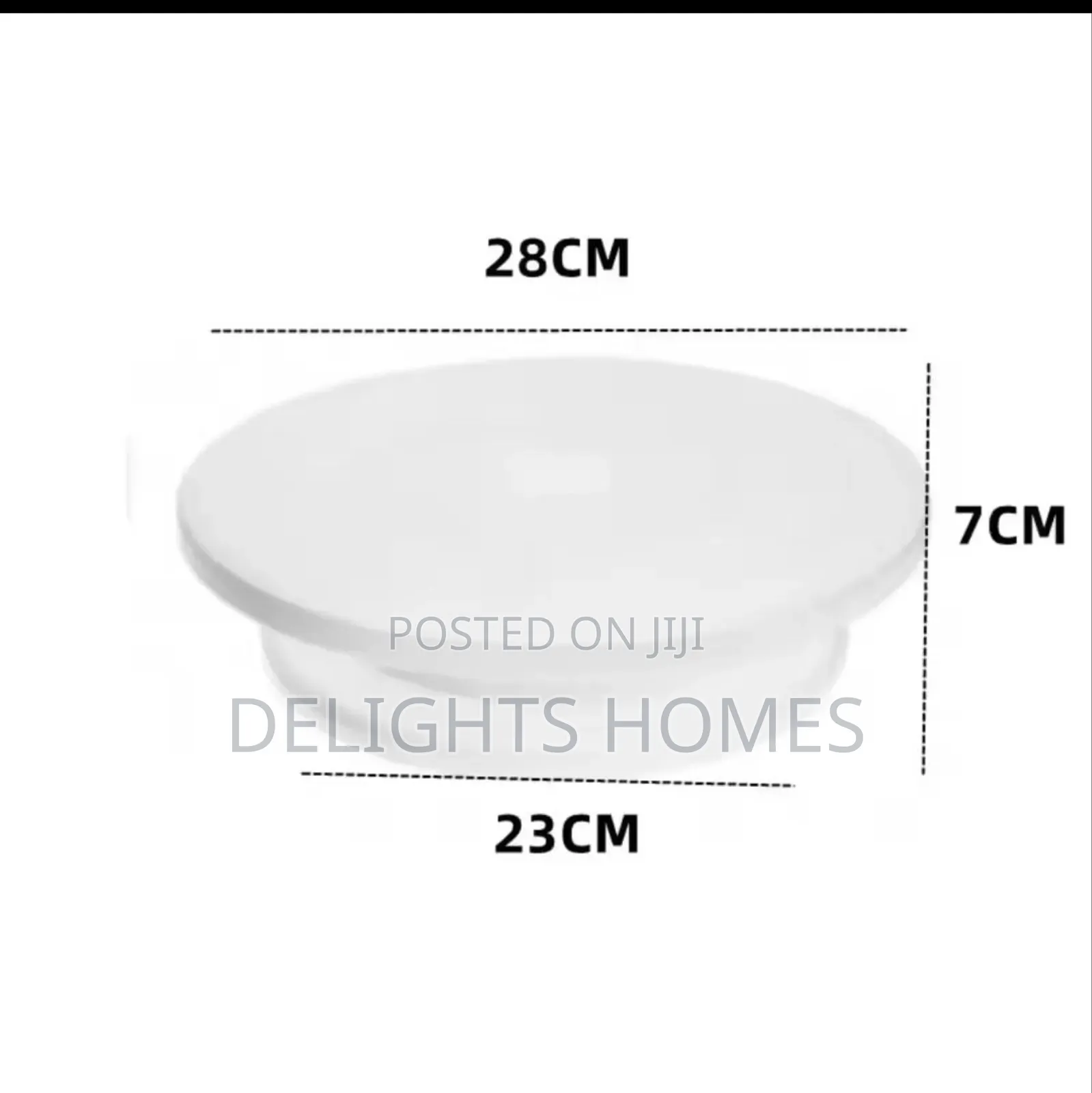Plastic Cake Turntable-Alp
