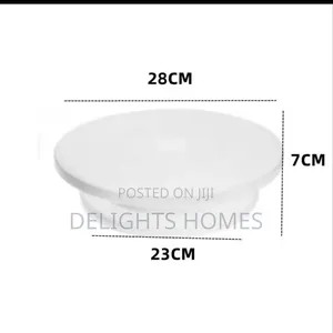 Plastic Cake Turntable-Alp