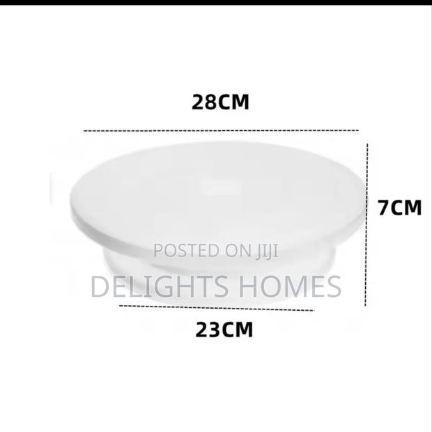 Plastic Cake Turntable-Alp - thumbnail 2