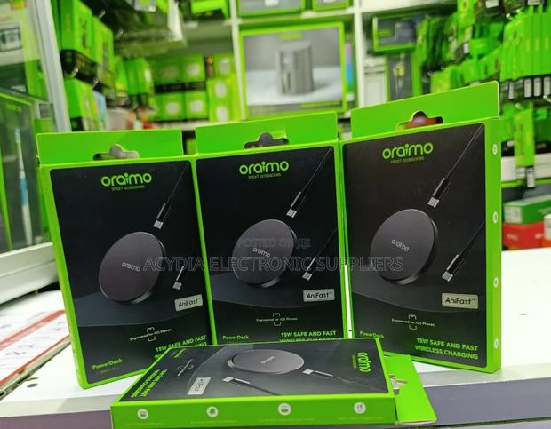 Oraimo Powerdock 15w Safe and Fast Wireless Charger