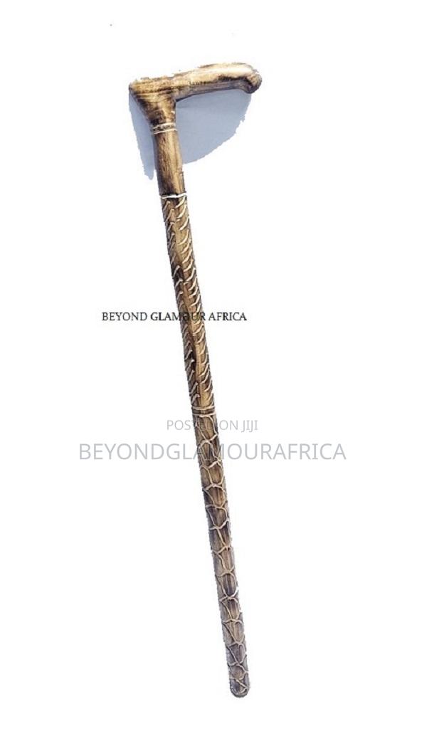 A Fashionable Brown Walking Stick - main view