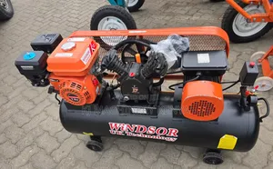 Windsor 7hp Petrol + Electric Air Compressor (Uk Technology)
