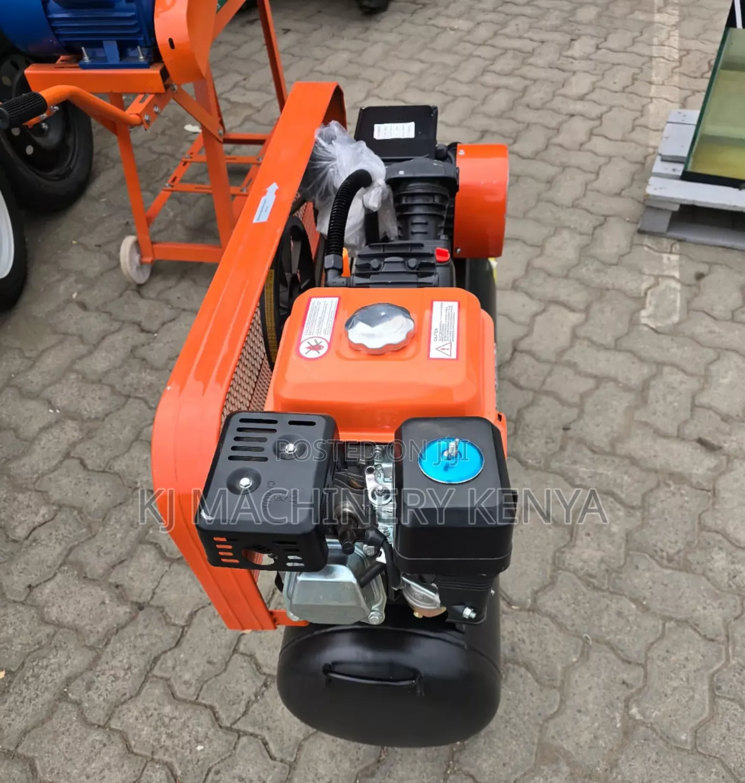 Windsor 7hp Petrol + Electric Air Compressor (Uk Technology)