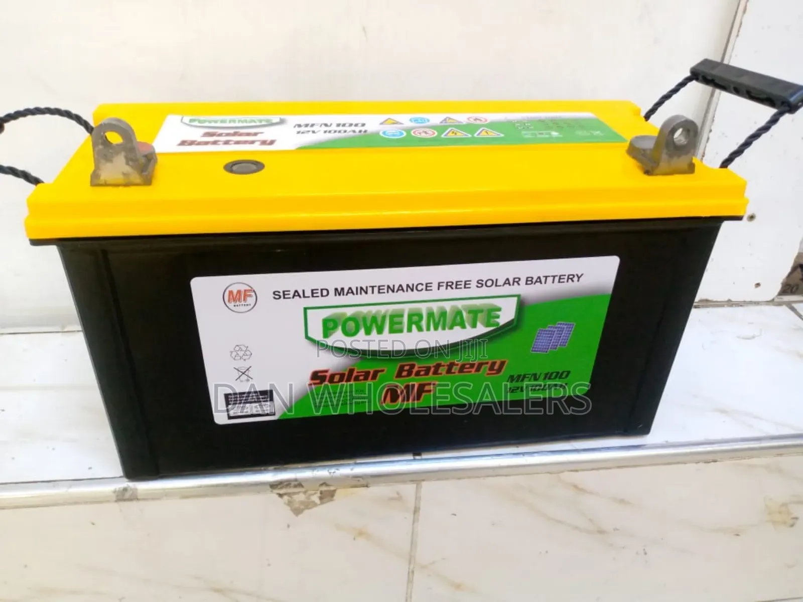 Powermate 12v 100ah Solar Power – Maintenance-Free