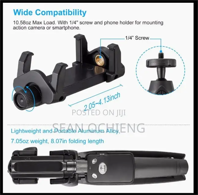 Selfie Stick and Tripod for Smartphones