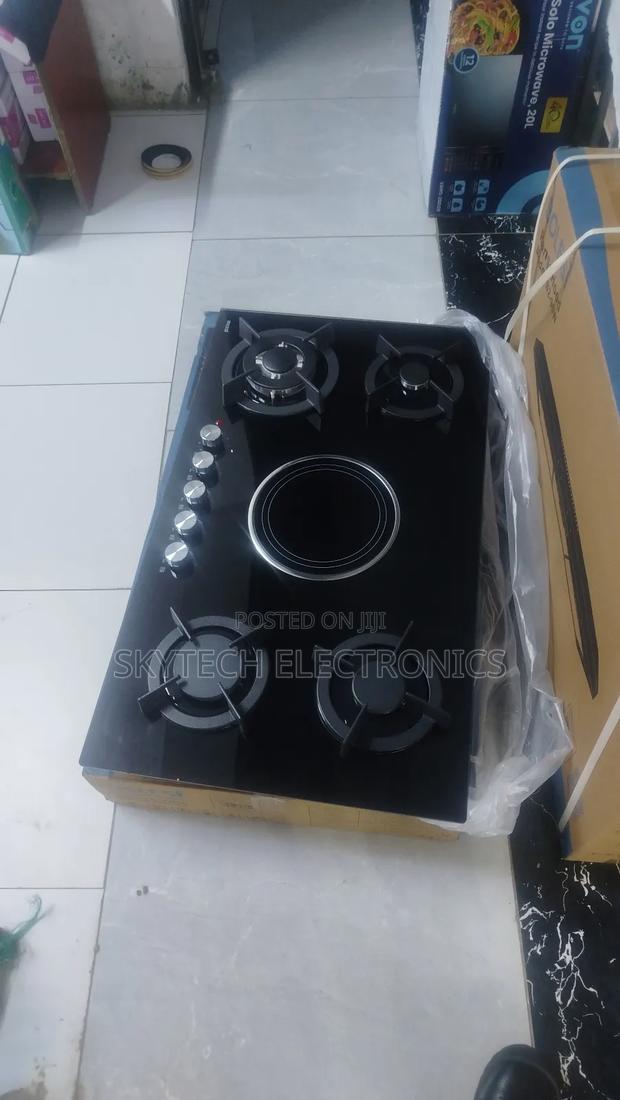 Bolesi Hob 90cm 4gas Gas Burners 1ceramic Burner - thumbnail 2