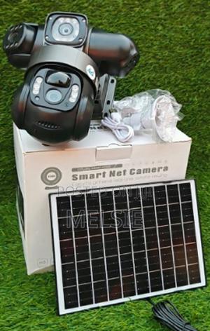 New Solar Light 4g 4mp Triple Lens (Three) Solar Powered PTZ Camera - thumbnail 2