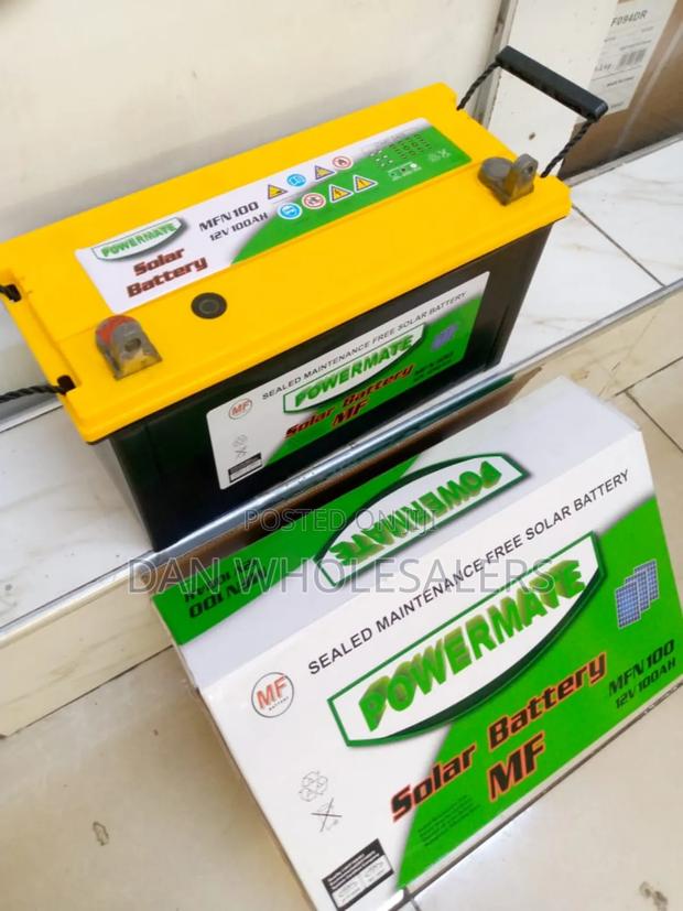 Powermate 12v 100ah Solar Mate – Go Green Today - main view