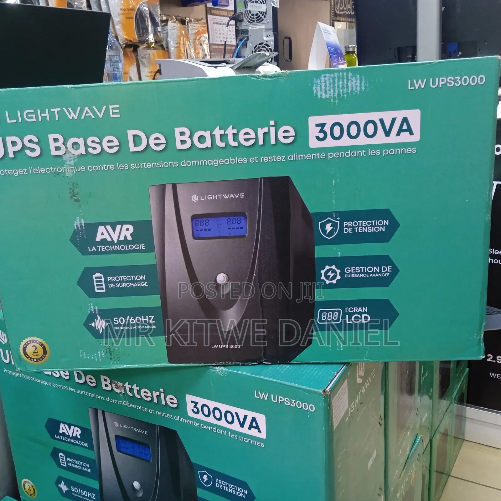Lightwave 3000va Battery Backup Ups