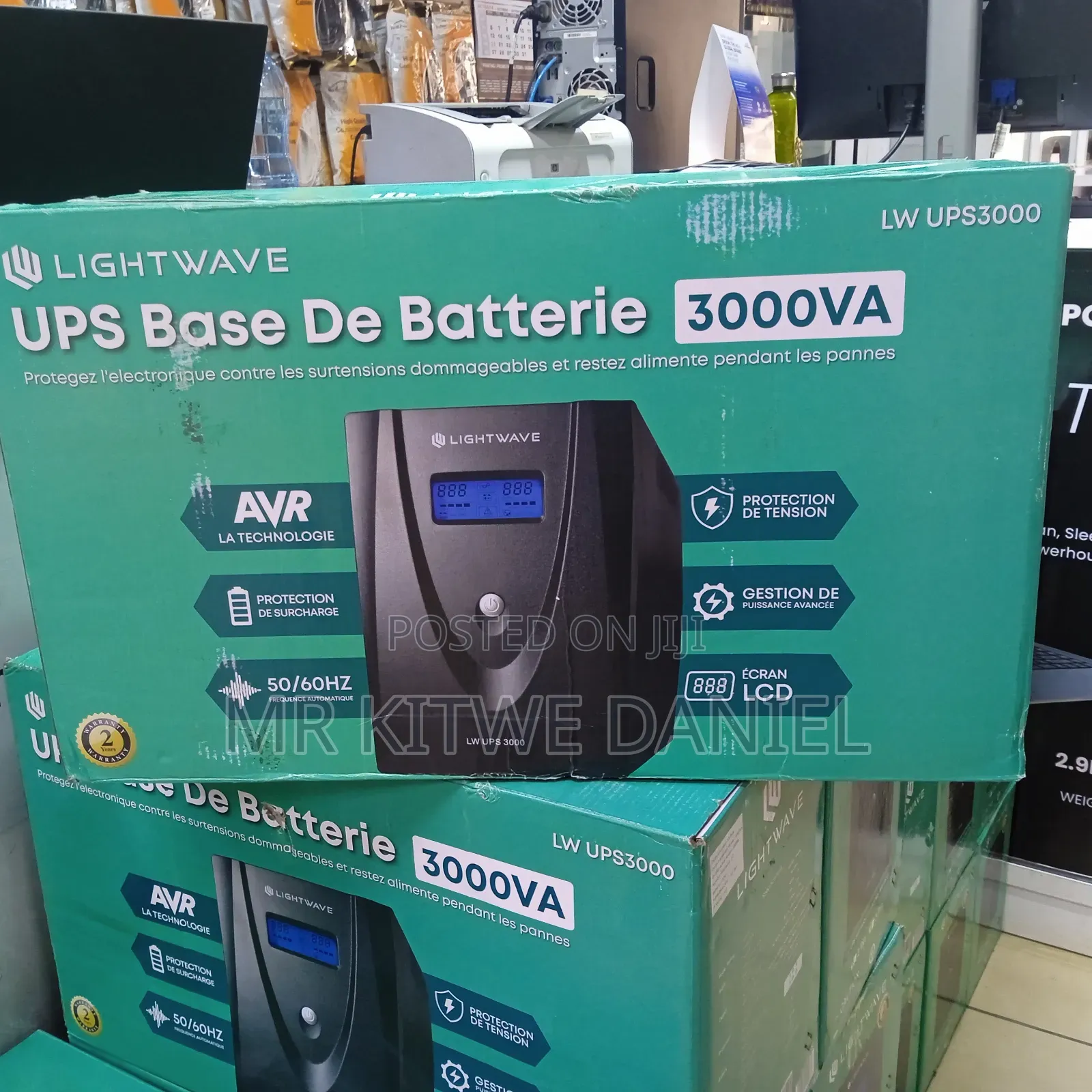 Lightwave 3000va Battery Backup Ups