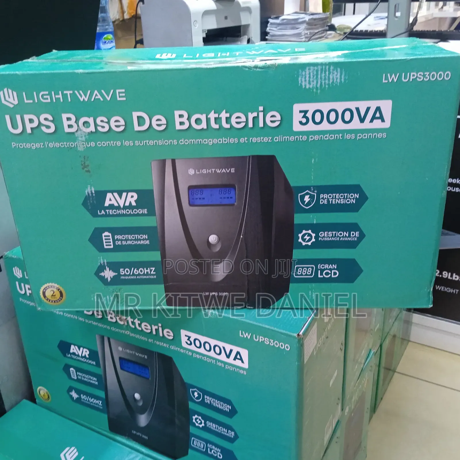 Lightwave 3000va Battery Backup Ups