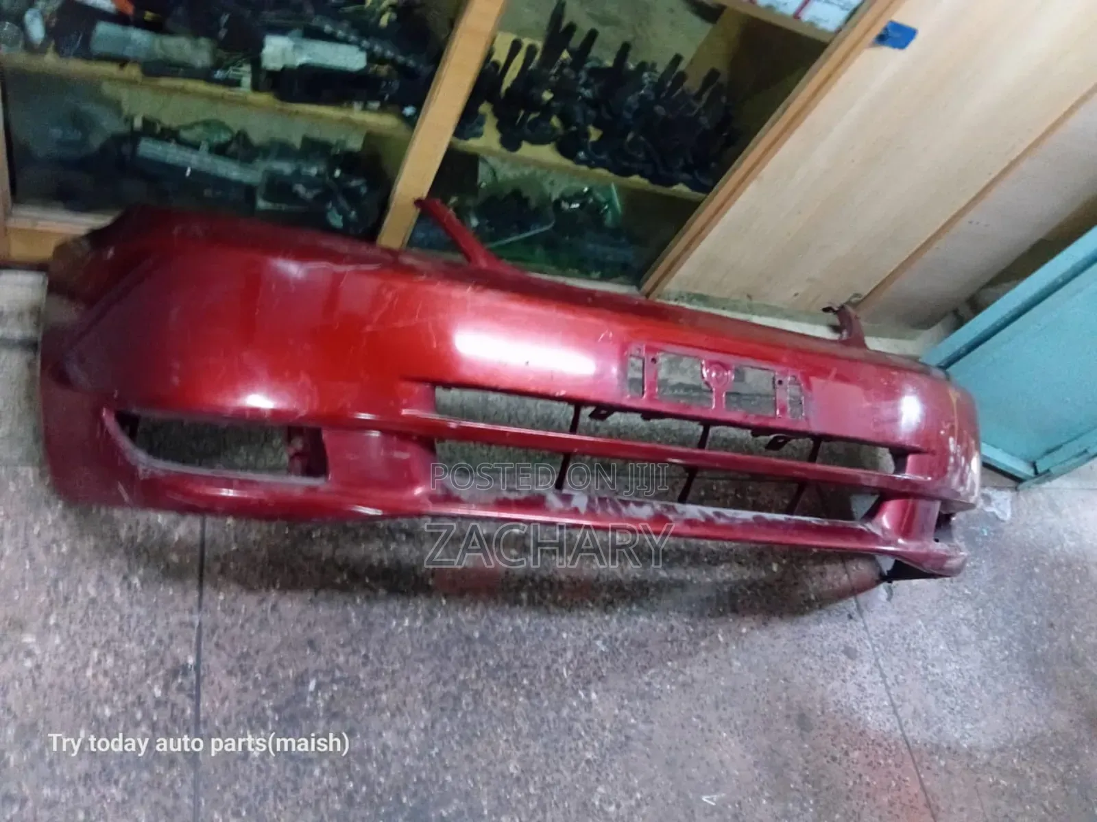 Nze/, Fielder 2002 Front Bumper Ex Japan