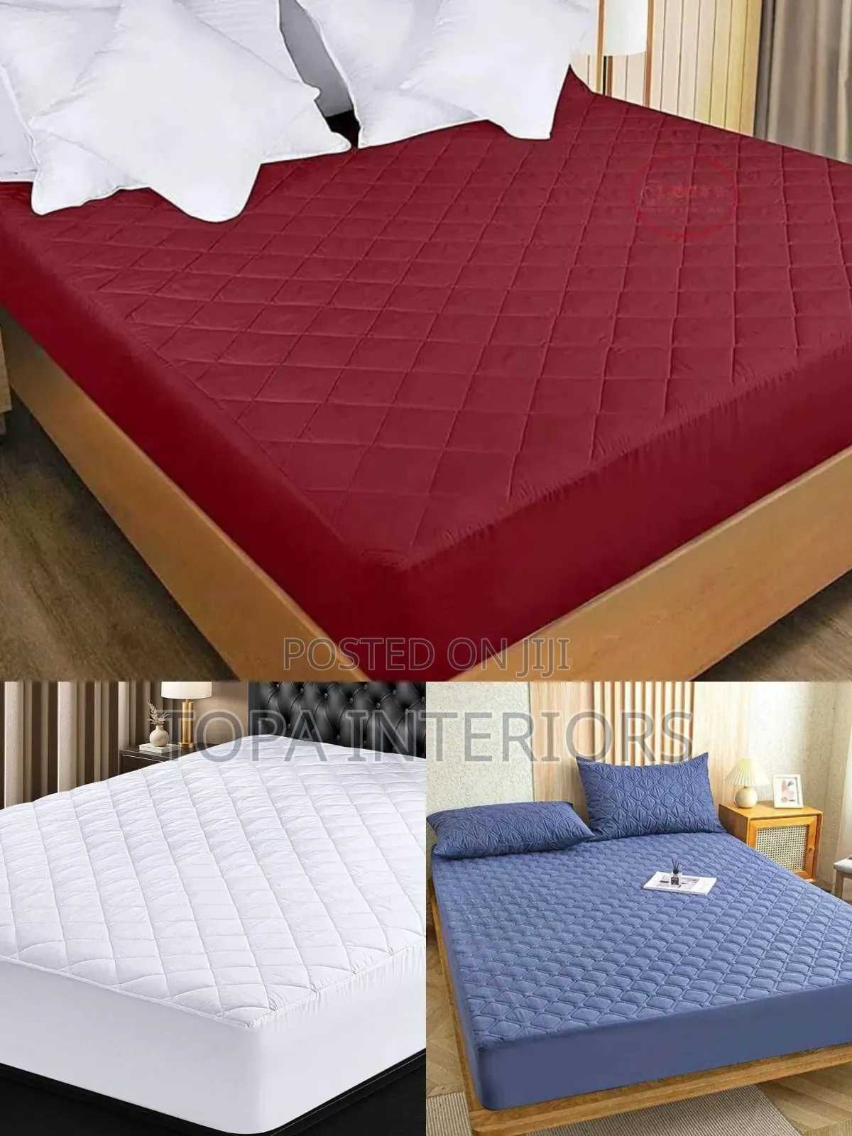 Absorbent Urineproof Elastic Quilted Waterproof Mattress Covers