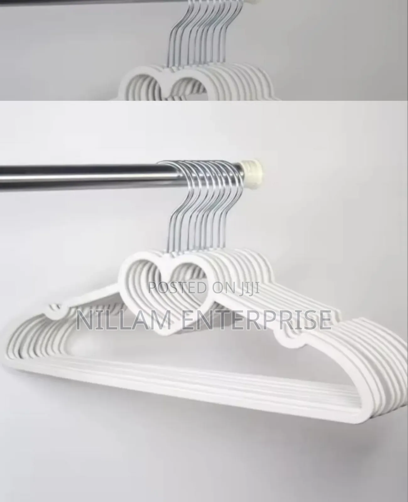 Abs Heart Hangers
10pcs Set