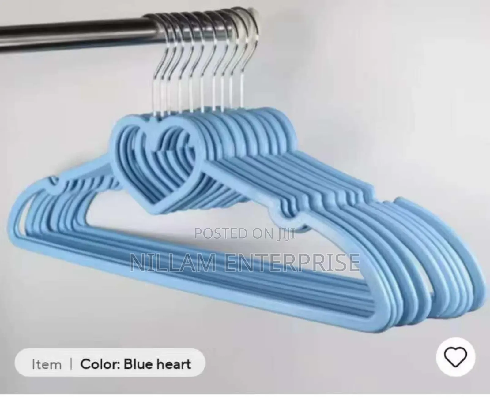 Abs Heart Hangers
10pcs Set