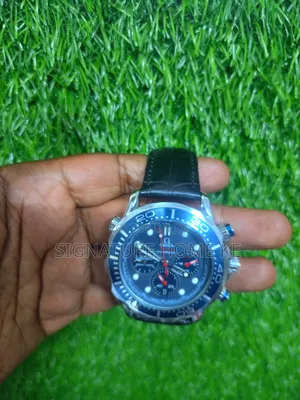 Omega Leather Straps Watch