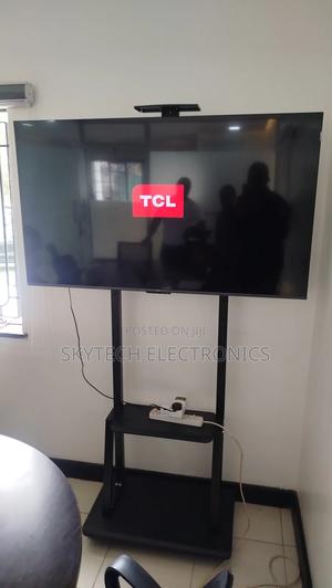 Mobile Tv Stand Rolling Tv Cart Floor Stand Mount for 32-75 Inch