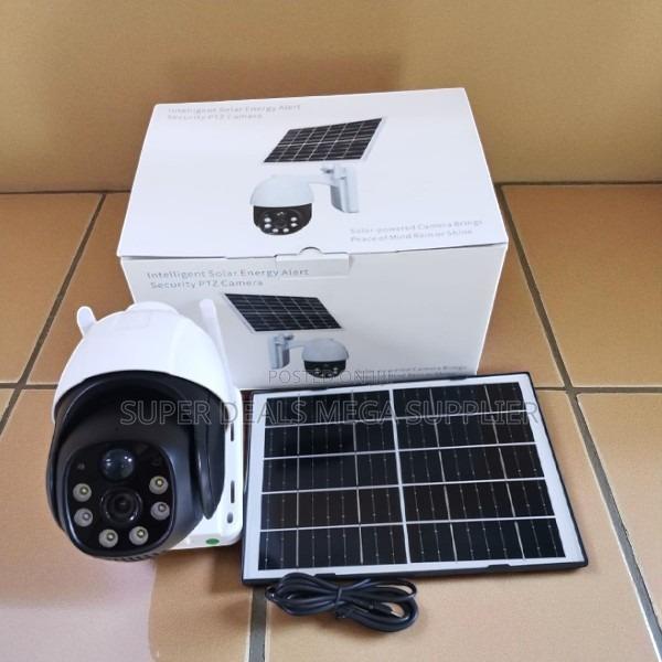 4g Smart Solar PTZ Camera 3mp Hd Ai Motion Detect Full Color Vision