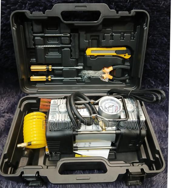 Air Compressor With Tools