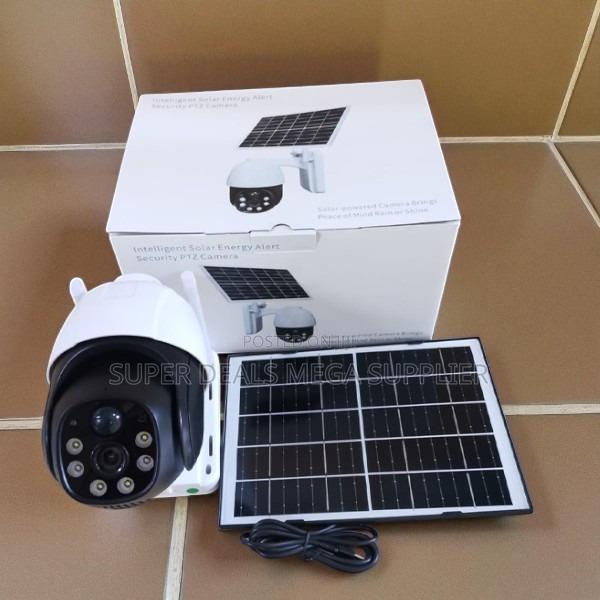4g PTZ Smart Solar Camera 3mp Hd Full Color Night Vision and Audio