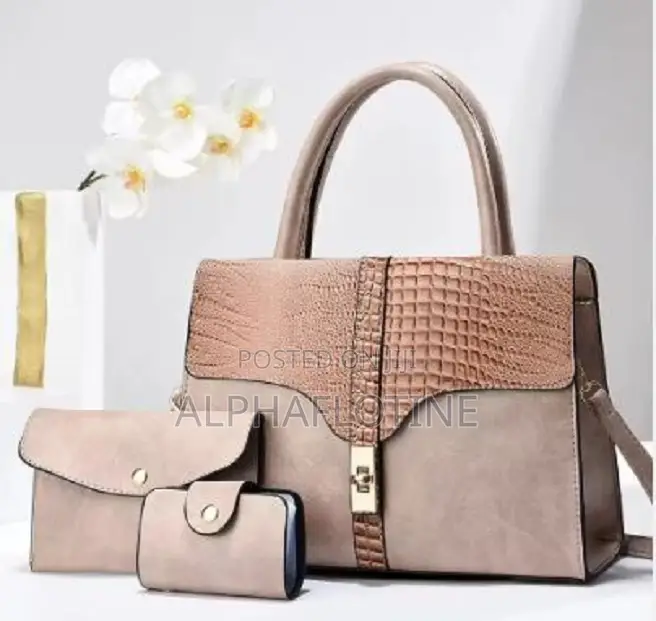 Pu Leather Woman's Handbags Large Bags