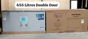 Roch Chest Freezer 455 Litres 
°Sliding Glass Door