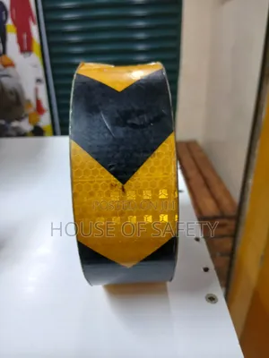 Ordinary Yellow And Black Adhesive Tapes
