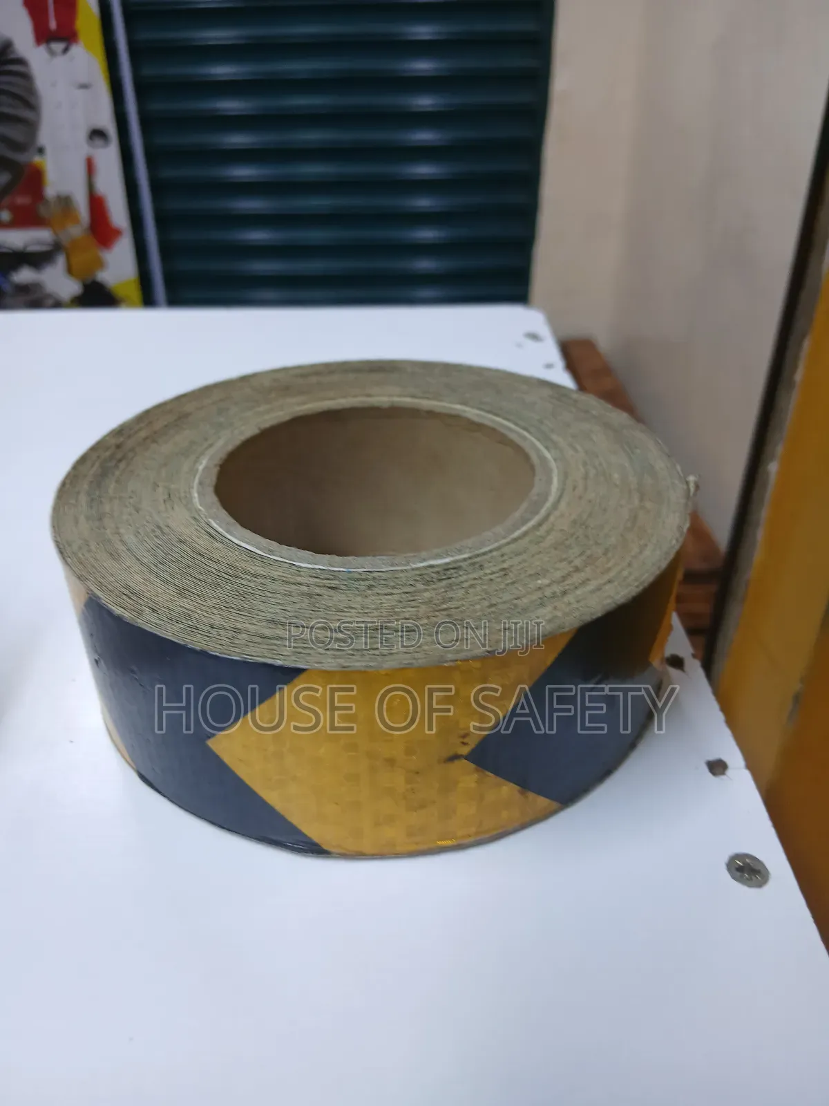 Ordinary Yellow And Black Adhesive Tapes