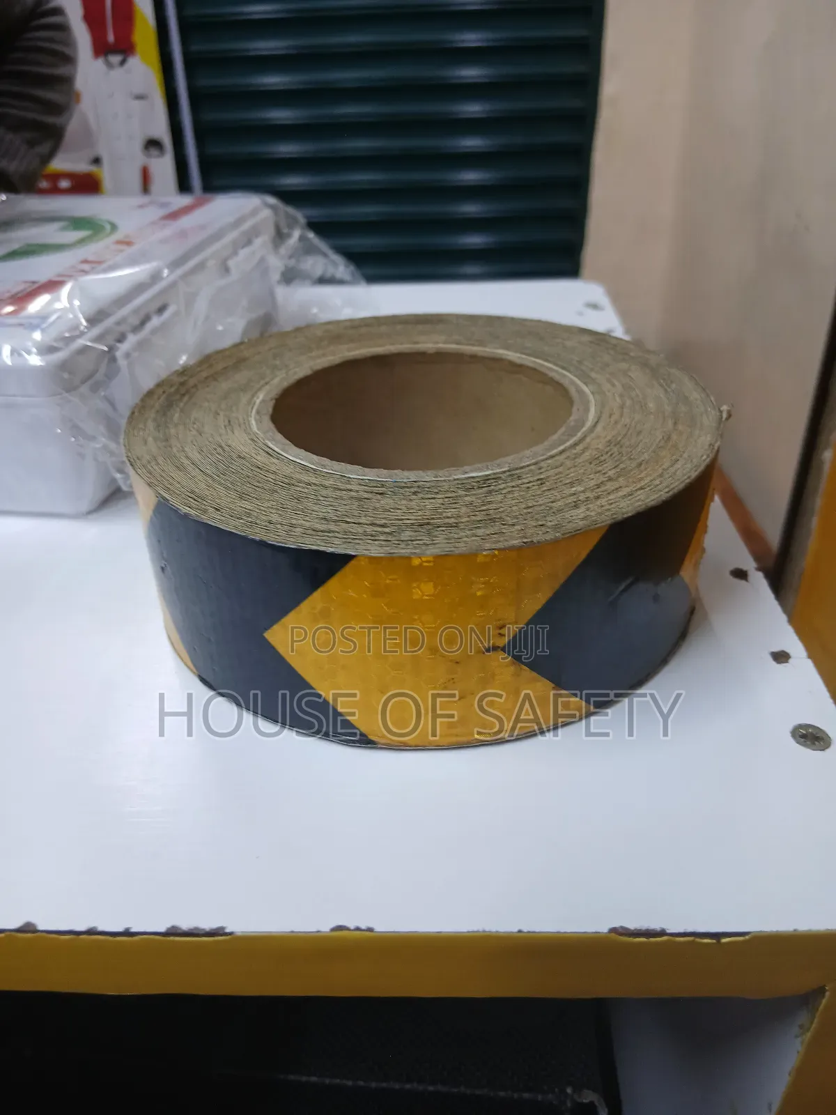 Ordinary Yellow And Black Adhesive Tapes