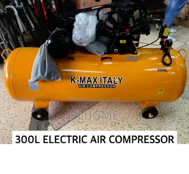 300l K-Max Italy Electric Air Compressor - main view