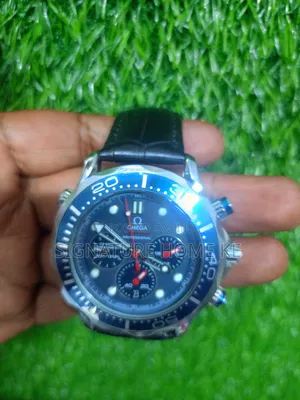 Omega Leather Straps Watch