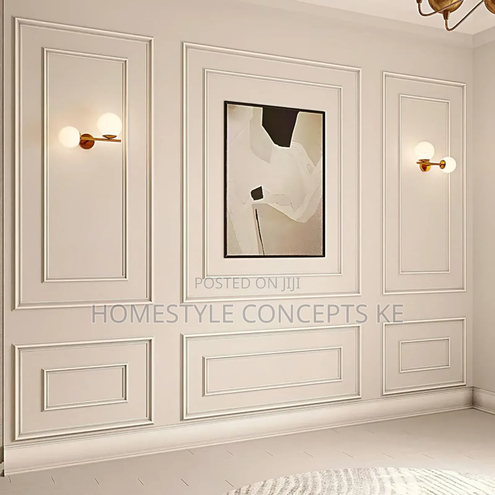 Modern Wainscoting Panels Moldings for Walls