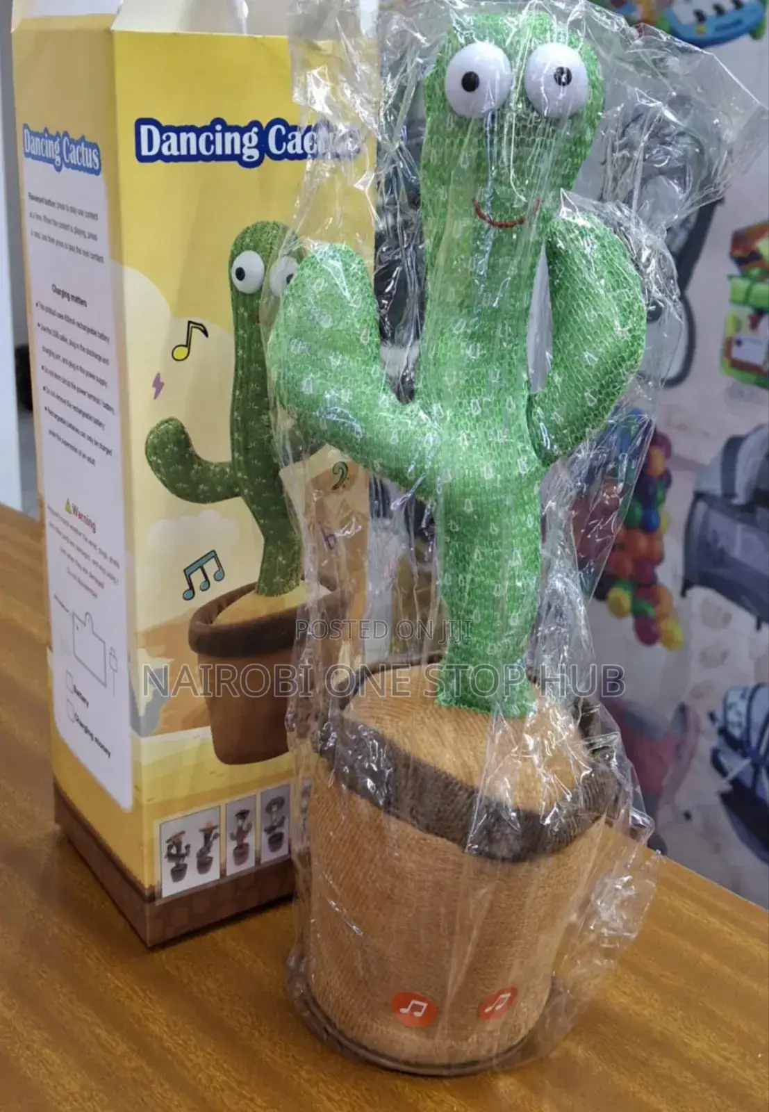 Rechargeable Singing Cactus