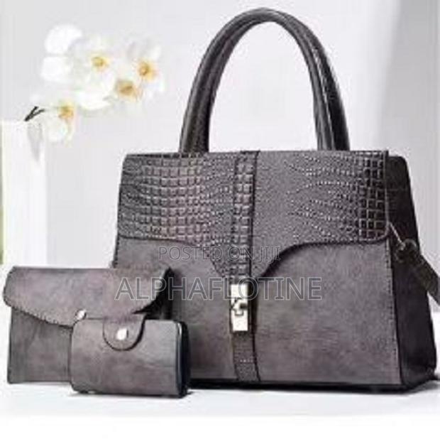 Premium Pu Leather Tote Bag - thumbnail 3