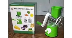 Drum Grater Slicer With 3 Slicing Options