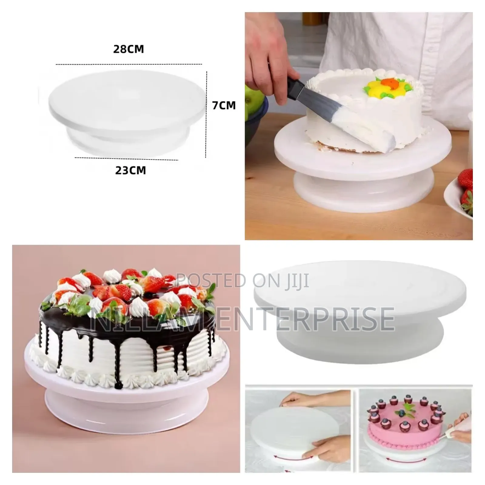 Plastic Cake Turntable
